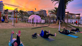 Work out ad dawn with Elen Souza
